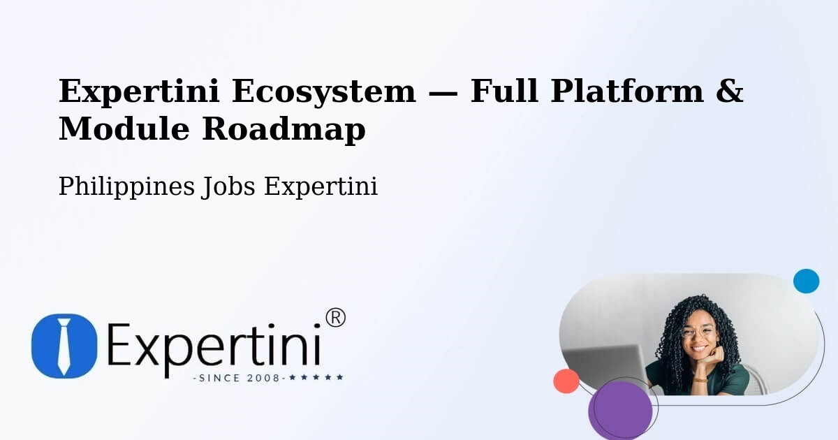 Expertini Ecosystem — Full Platform & Module Roadmap – Bayog