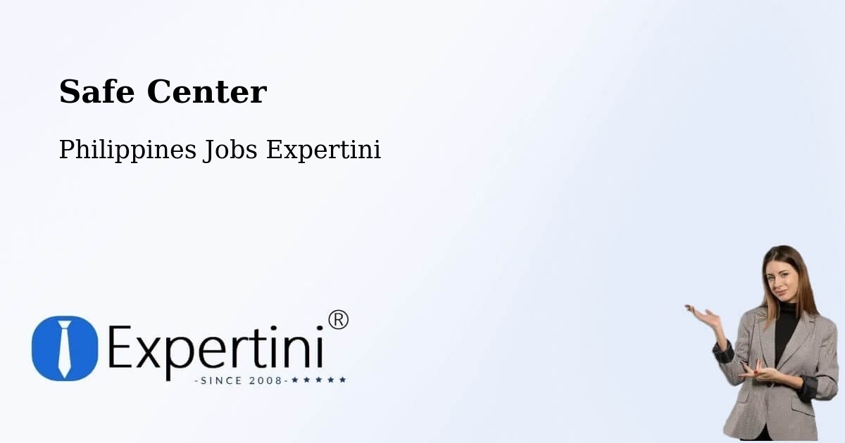 Safety Center – Bayog - Philippines Jobs Expertini